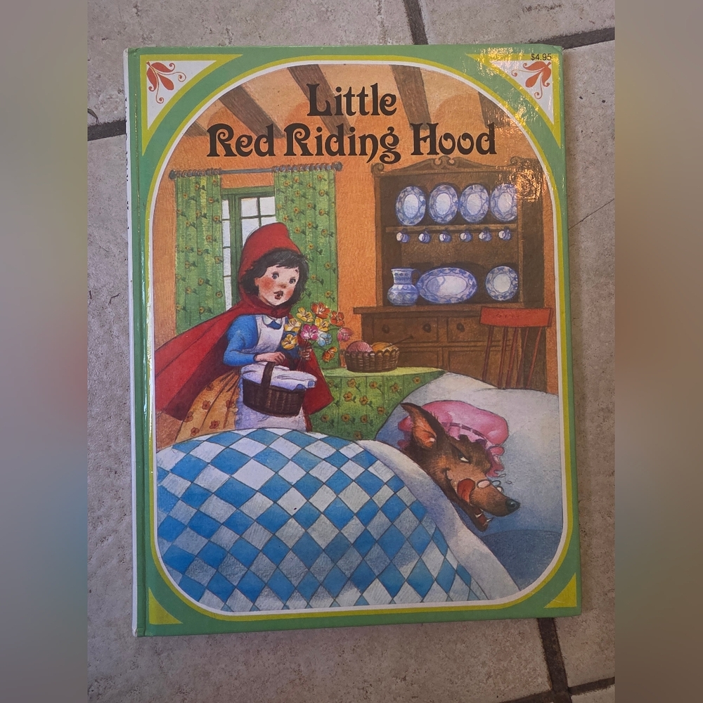 Little Red Riding Hood 1981 Royce Pub Kids Books Grimm Fairy Tale fable HC